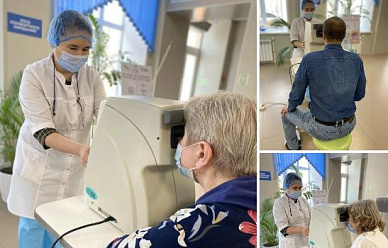 В минувшую субботу в нашу поликлинику №6 на измерение внутриглазного давления пришли 50 человек